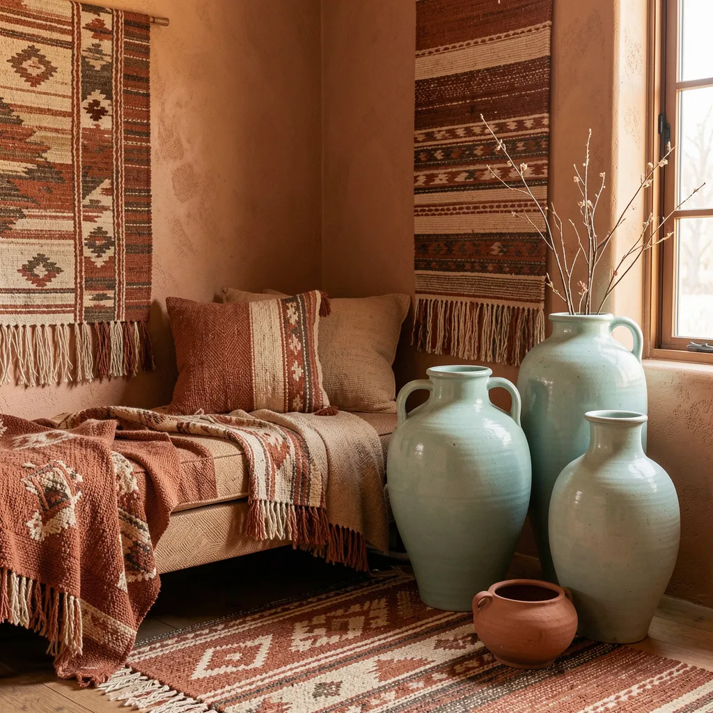 Warm desert tones backdrop