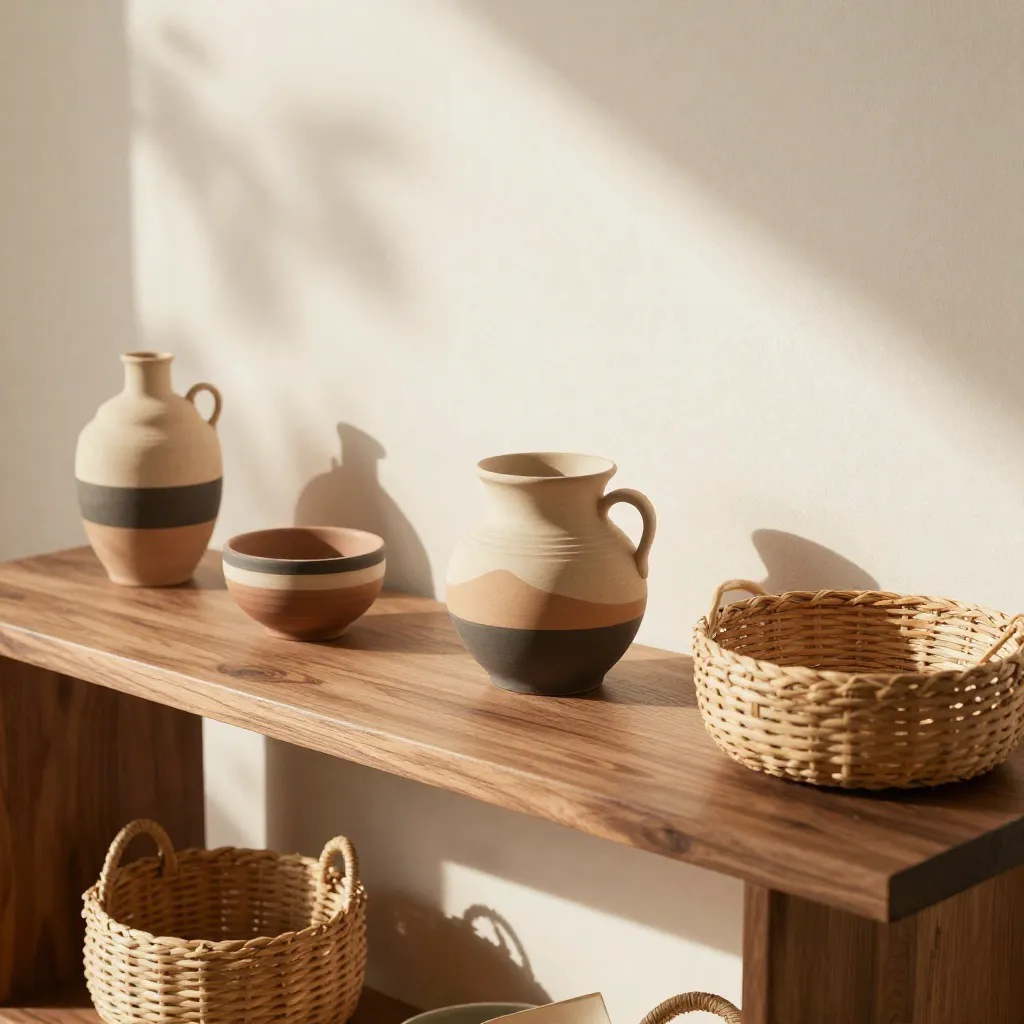 Entry with woven details